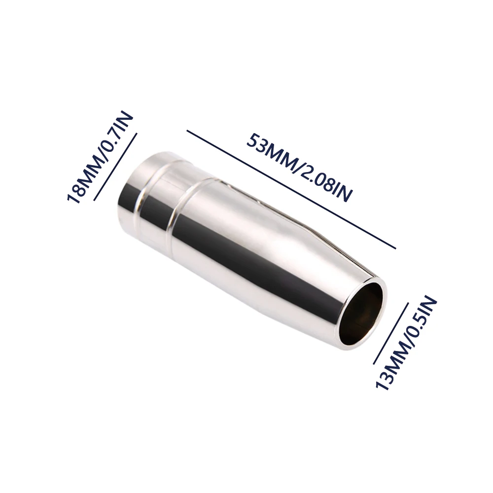 13 Uds MB-15AK boquilla MIG soporte de punta de contacto soldadura por arco de argón 0,6/0,8/0,9/1,0/1,2mm para soplete de soldadura 15AK MIG MAG