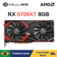 MLLSE AMD RX 5700 XT 8GB Placa De Video 6+8PIN Graphics Card GPU GDDR6 256-bit 7nm game Video Card Support Desktop GPU