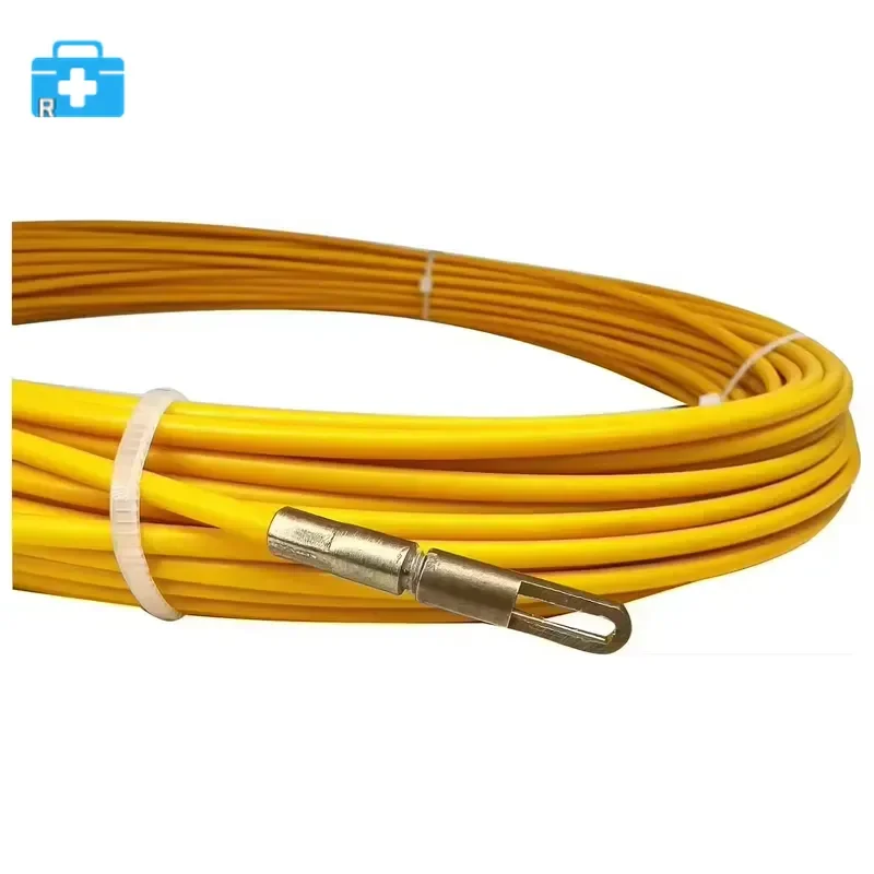 pack of 50，3MM 4MM 30m Fiberglass Fish Strap and Cable Puller Improve Cable Traction Efficiency of Wiring Accessories