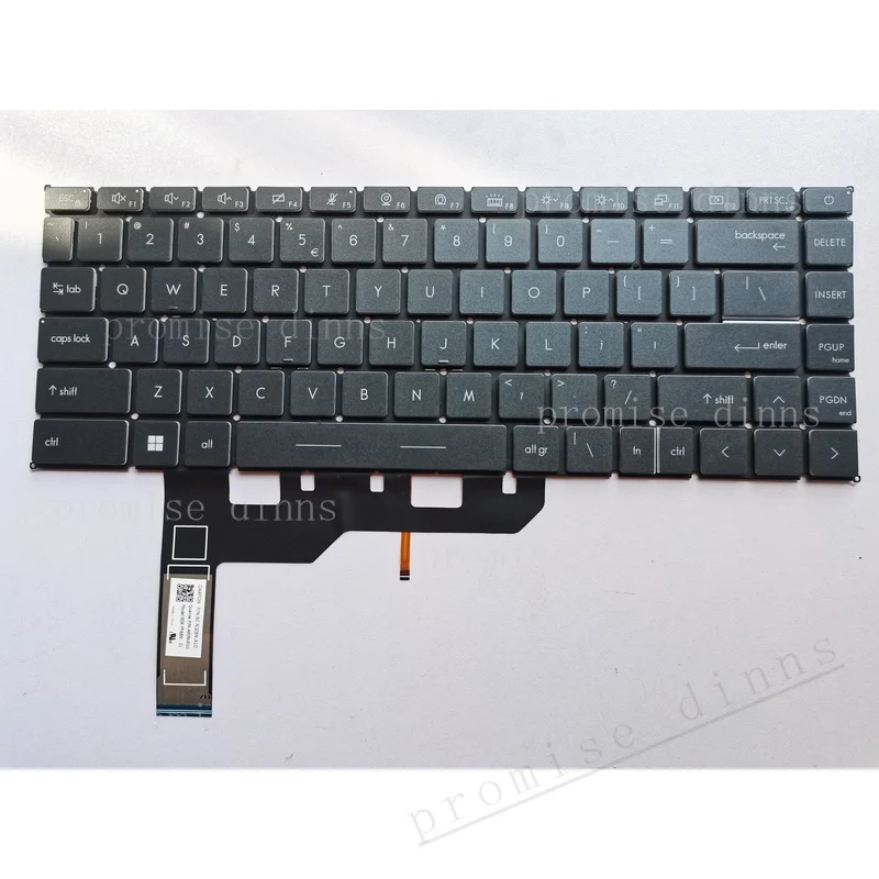 M  New for US Keyboard for MSI Prestige 15 14 Evo A11M MS-14C1 14C White backlit