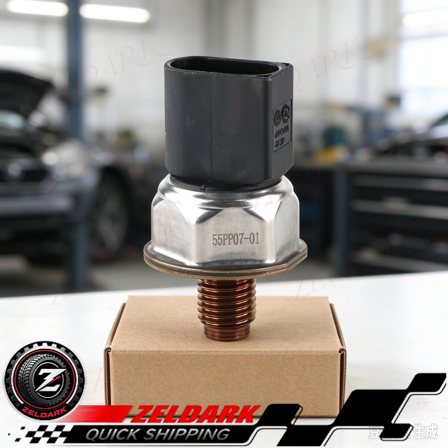 55PP04-01 Fuel Rail Pressure Regulator Sensor for Jaguar Land Rover Range Rover Sport Discovery 2.7L 3.6L TD D