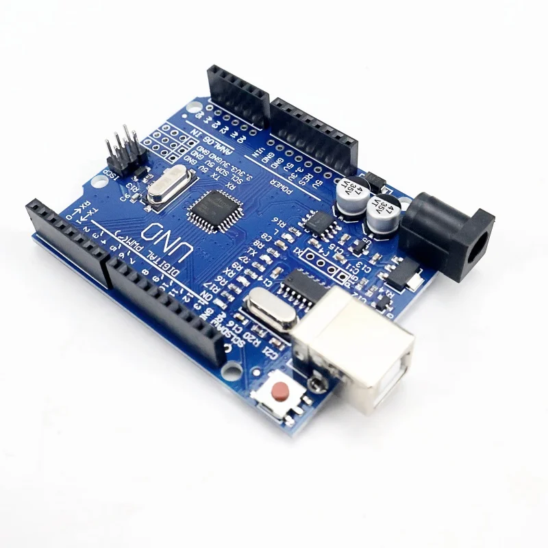 R3 Board ATmega328P Development Board with Pin Header and Cable Compatible with Arduino IDE Projects