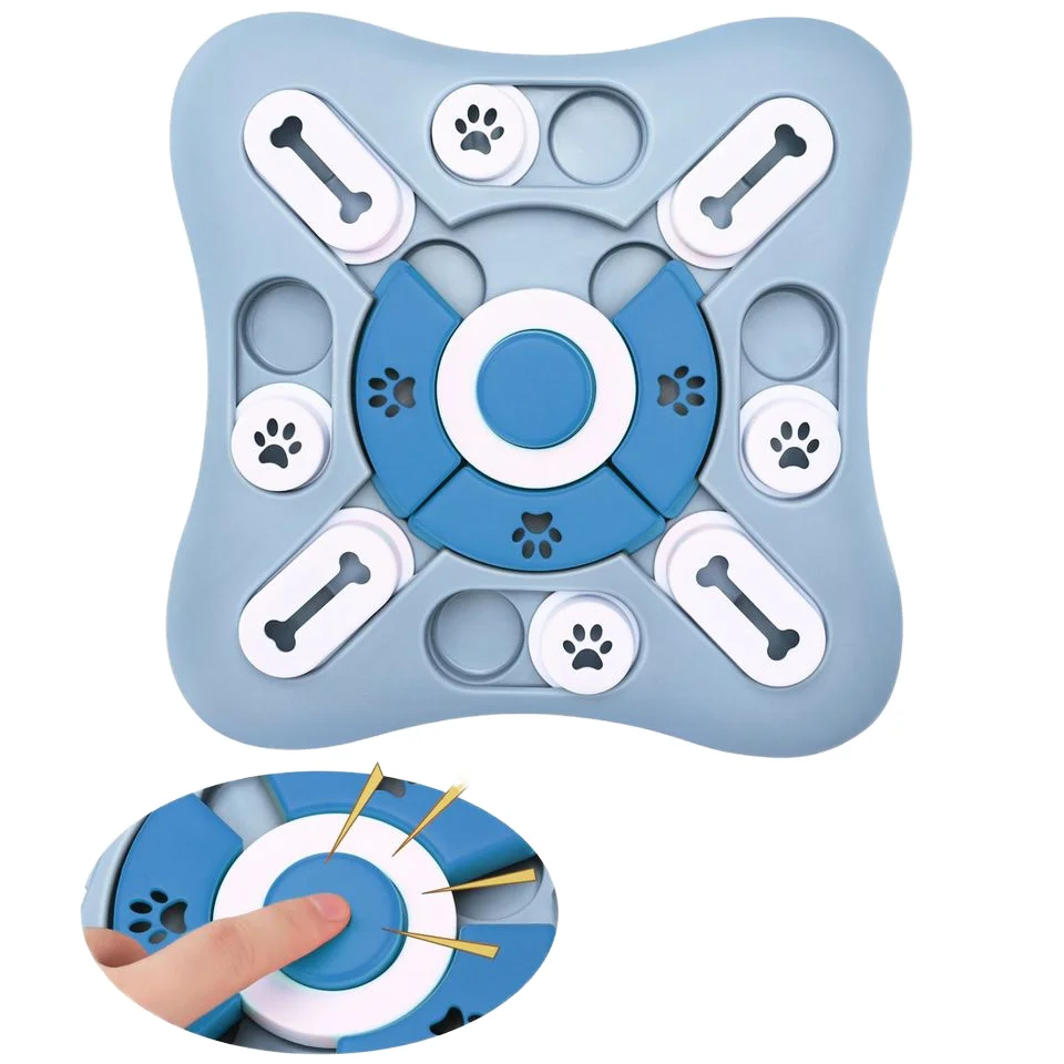 

Custom New Arrival Heavy Duty Durable Interactive Dog Puzzle Toys Pet Dispensing Slow Feeder