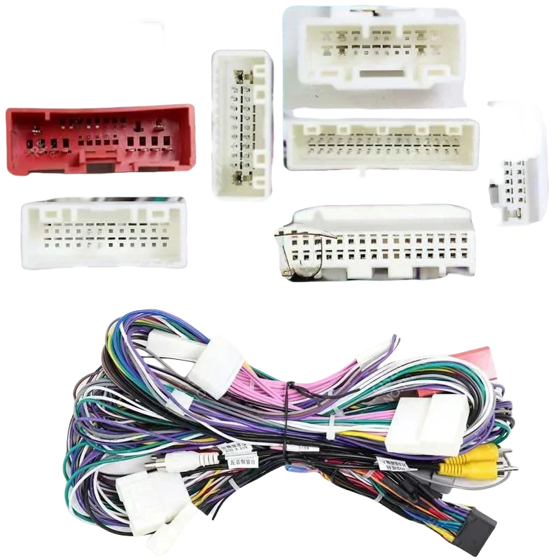 لمازدا 2 / 3 / CX-3 / CX-5 / Atenza أندرويد راديو السيارة Canbus صندوق فك الأسلاك تسخير محول كابل الطاقة BNR-MZD-04
