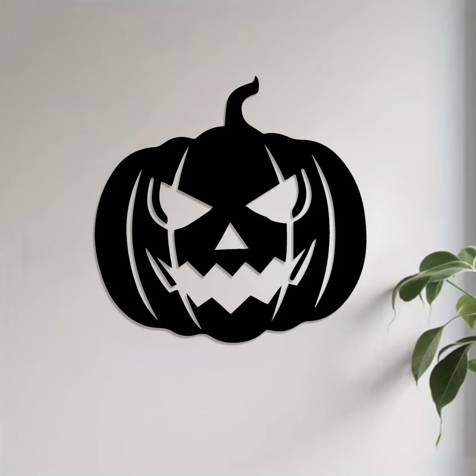 Brand Rustproof Iron Wall Art Vintage Metal Pumpkin Decor Porch Garden Fence Hanging Ornament Indoor Outdoor