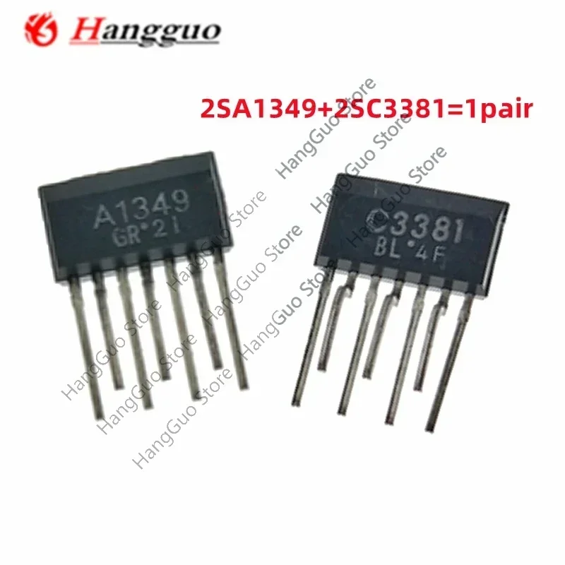 2Pcs=1pair  Original  C3381 A1349 Audio pairing tube 2SC3381-GR 2SA1349-GR The best quality