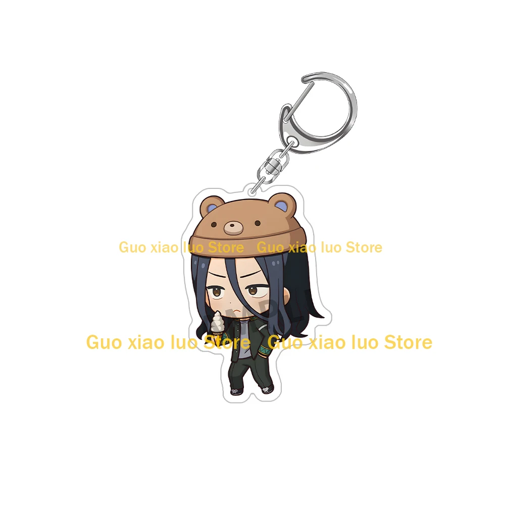 Windbreaker Theme Park Haruka Sakura Toma Hiragi Akihiko Nirei Ren Kaji Jo Togame Hayato Suo hibi  Acrylic keychain gift keyring
