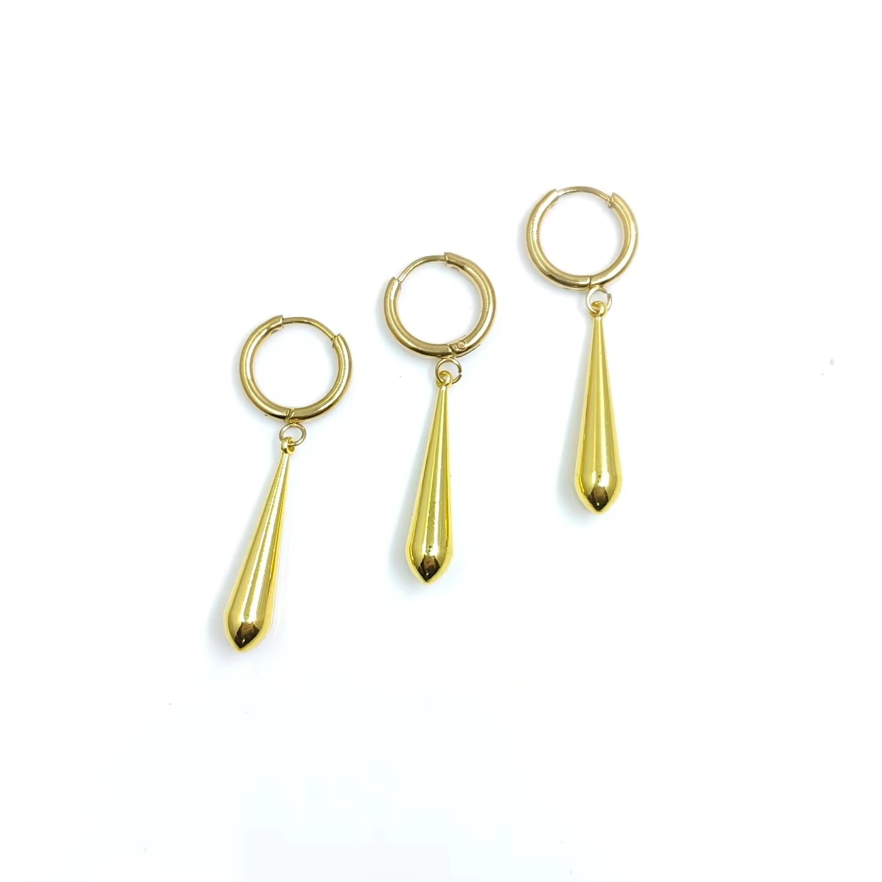 One piece Rorona Zoro Brass pendant metal material earrings new style 2024