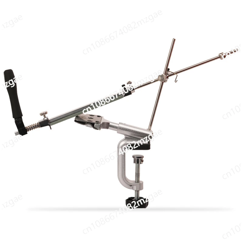 

Металлическая точилка для ножей с фиксированным углом, бытовая точилка для кухонных ножей, поворотная