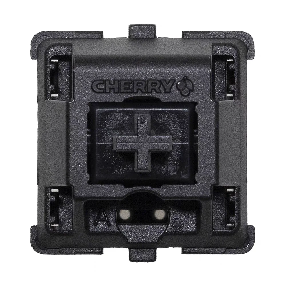 Imagem -02 - Interruptor Linear Preto para Teclado Mecânico de Jogos Cherry mx Hyperglide Faça Você Mesmo Switch Acessórios Anne Pro 60g 5pins Mx1a11nw