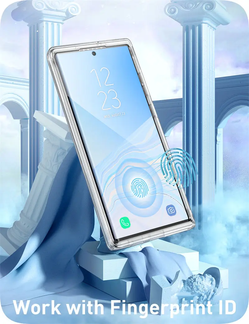 For Samsung Galaxy S23 Ultra Case 6.8“ (2023 Release) I-BLASON Cosmo Slim Stylish Protective Case with Built-in Screen Protector