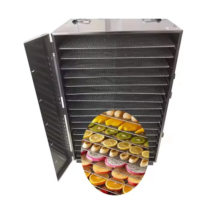 

Commercial Food Dehydrator Fruit Drying Oven Commercial Vegetable Dryer Machine for Sale Fruit Dehydration Machinery HJCM009-16