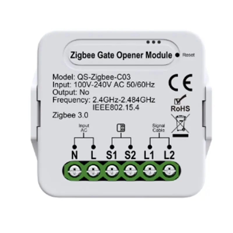 

Модуль переключателя умных штор Tuya для подключения рулонных жалюзи, электродвигатель для Alexa Google Home-BAAX