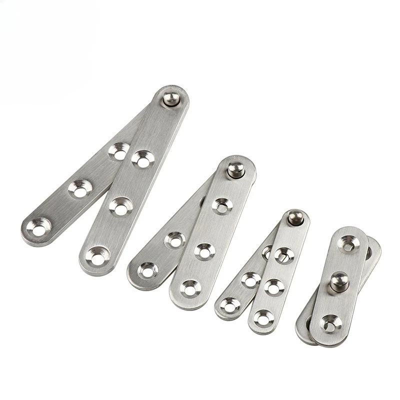 Stainless Steel Hidden Upper and Lower Hinges Hinge Connector 2pcs