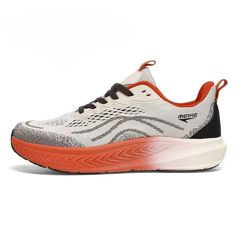 New Trend Thick Soled Wide Last Men's Sports Shoes Anti Slip Plus Size Men's Running Shoe Breathable Women's Walking Shoes