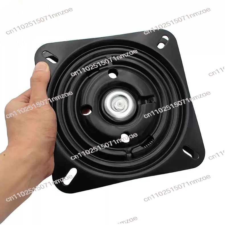 Chair Bar Chair Dining Table TV Base 7 Inch 178mm Automatic Pull-back Springback Iron Turntable Reset Turntable Rotating