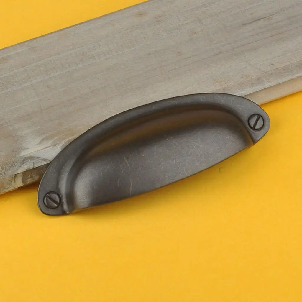 Мебельные ручки из цинкового сплава в винтажном стиле для ящика шкафа, 4 цвета