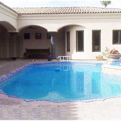 

Blue High Quality Nylon Polyester Swimming Pool Cover Safety Netpromote sales