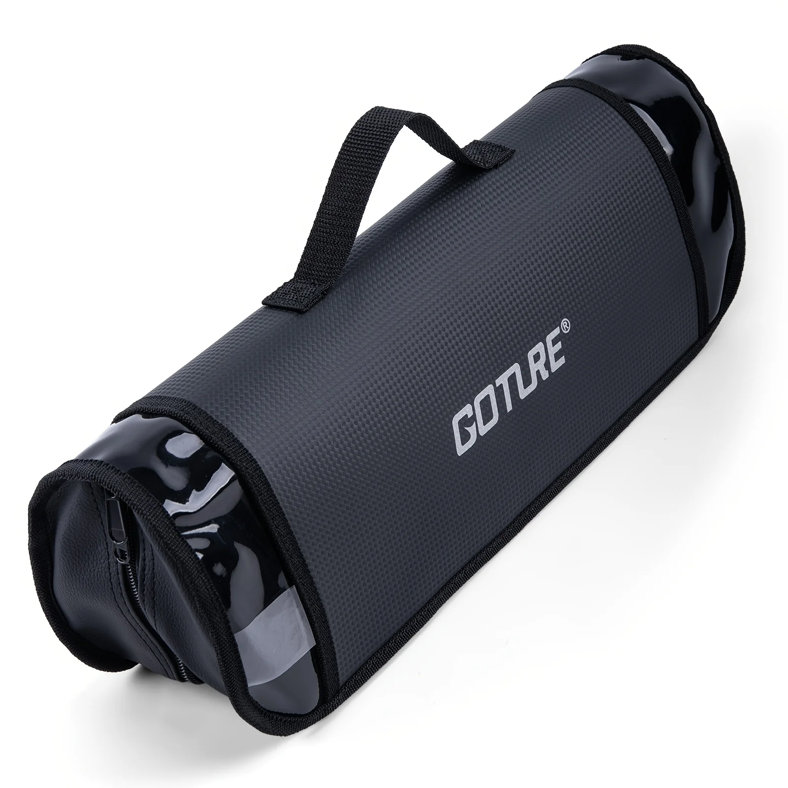 Goture Bolsa Impermeable para Cañas de Pesca Cilíndrica Portátil