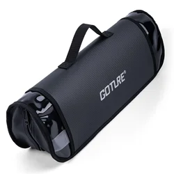 Goture Bolsa Impermeable para Cañas de Pesca Cilíndrica Portátil