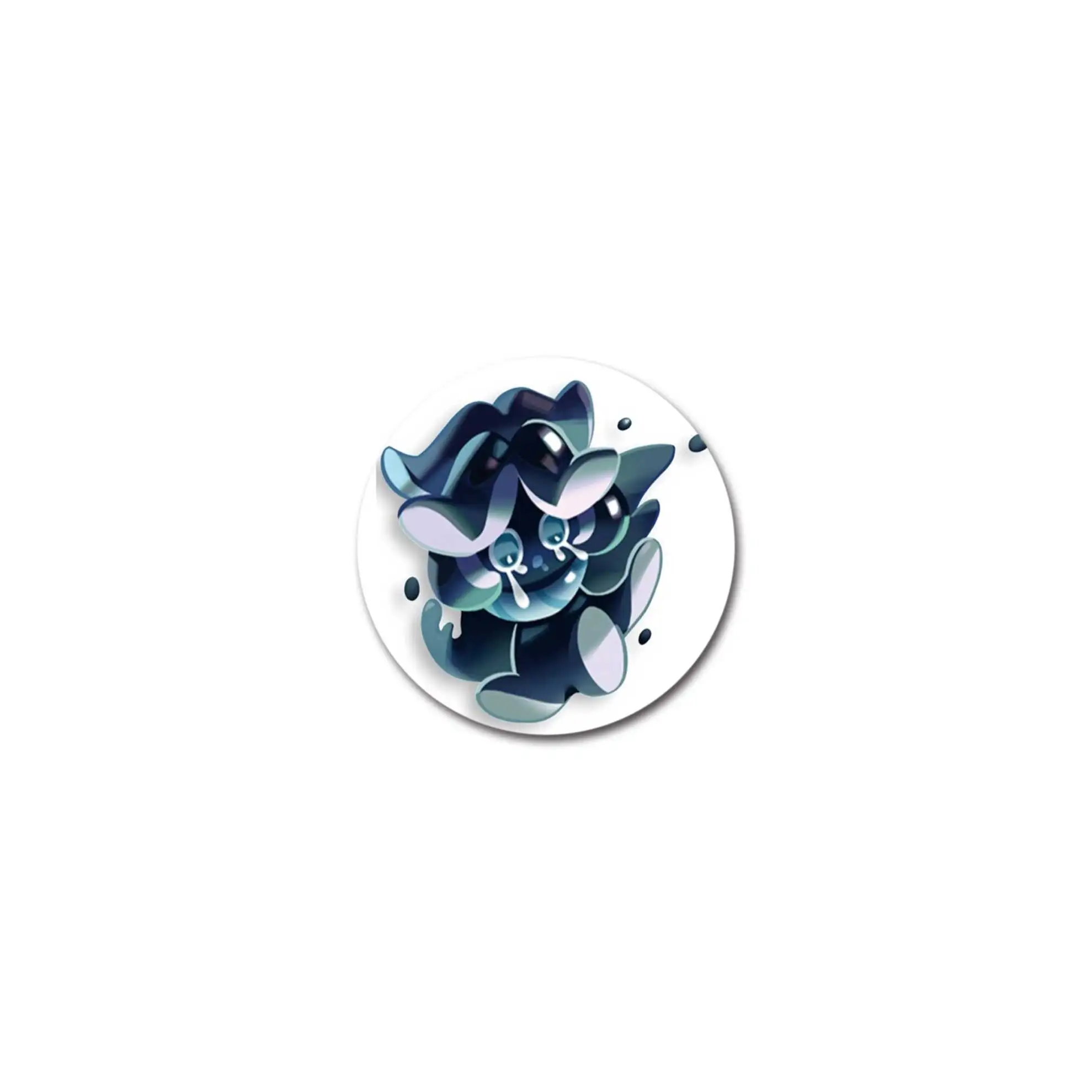 58mm Game Chibis Pin Brooch For Clothes Hat Shadow Milk Pure Vanilla Mystic Flour Candy Cookie Brooch Badge for Backpack