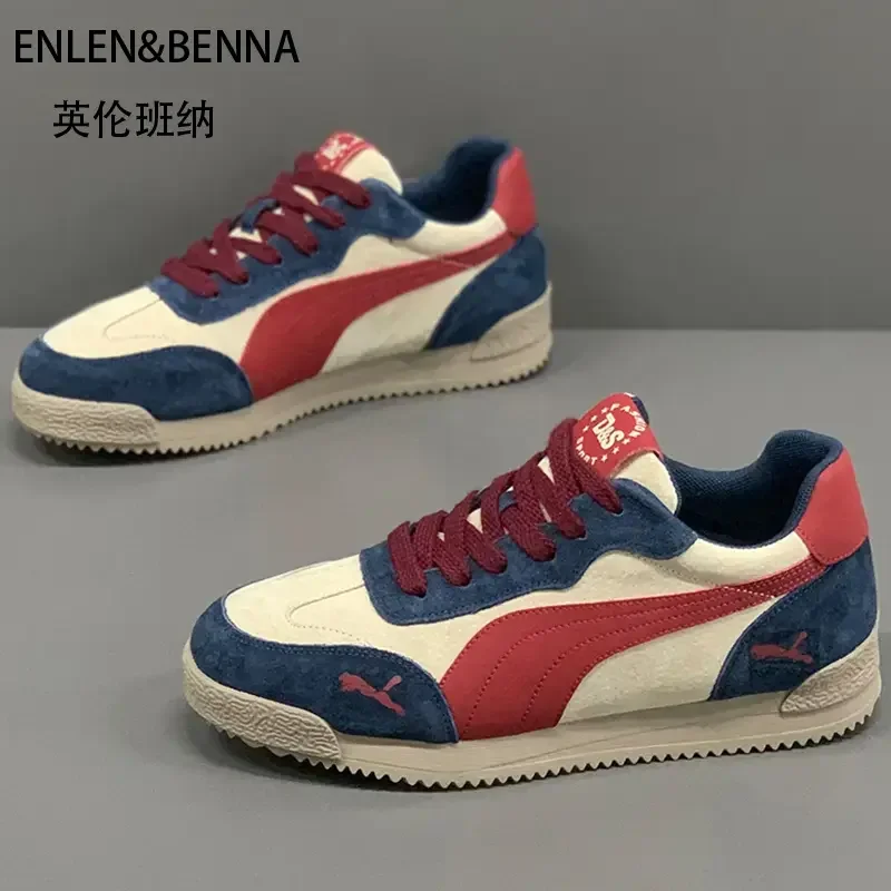 

Повседневная повседневная удобная спортивная обувь из дышащей ткани высокого качества с низким берцем, модная повседневная обувь в стиле ретро