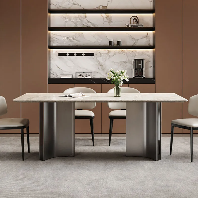 Modern Mahjong Dining Table Mobile High Restaurant Children Writing Designer Dining Table Living Room Muebles Kitchen Furniture