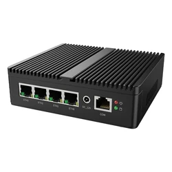 BKHD G30M i3 N305 Fanless Soft Router Mini Firewall 4x2.5GE Pfsense MikROS OPNsense VLAN VPN Expandable WiFi 4G