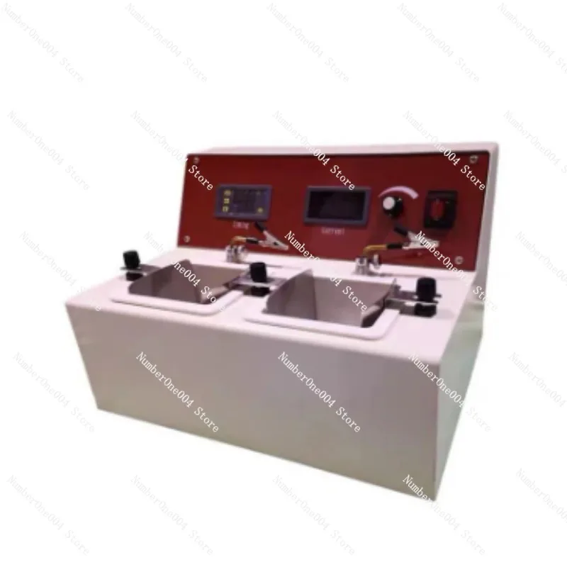 

Цена-сюрприз, 250 Вт, электрополировальный станок с двумя канавками, стоматологическая электролитическая полировальная машина с двумя водяными банями, Mac из нержавеющей стали