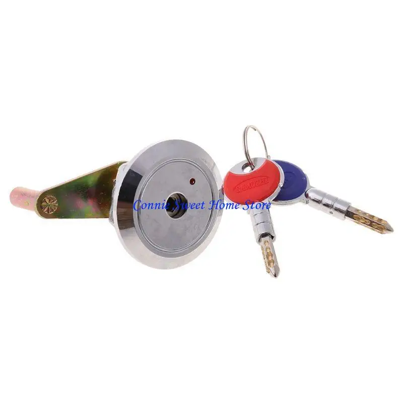 LXAF Super Security Safe Deposit Box Anti-theft Lock With Encryption Keys Copper Cyli