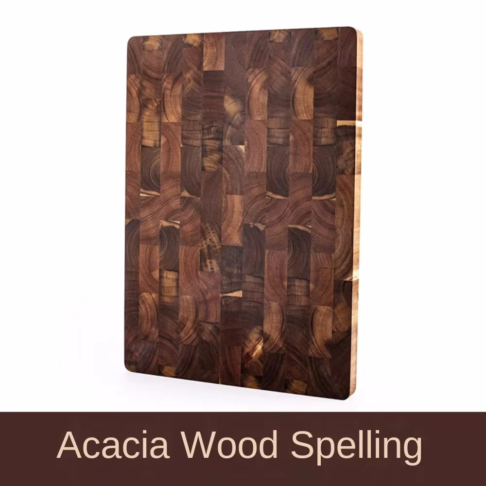 Cutting Board Double-sided Using Premium Acacia Wood Splicing Chopping Board Drain Water and Damp-proof Kitchen Tools