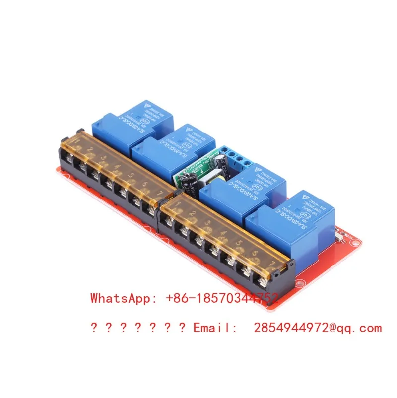 Solid State Relay Module. High/Low Trip Module. 4 Channel Relay AC 100-250v 30a