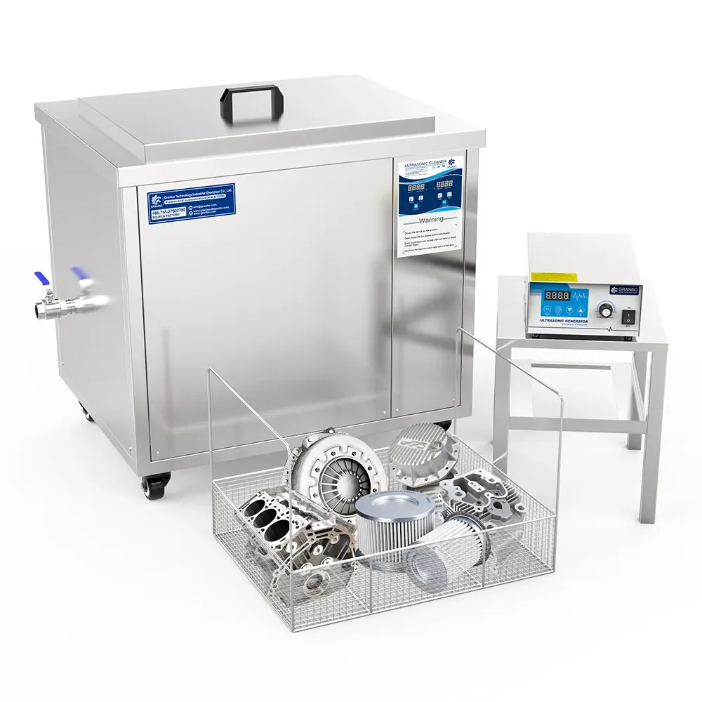 

Granbo Industrial Ultrasonic Cleaner 45L-960L Range Electric Fuel with Filter System and OEM Transductores De Ultrasonido