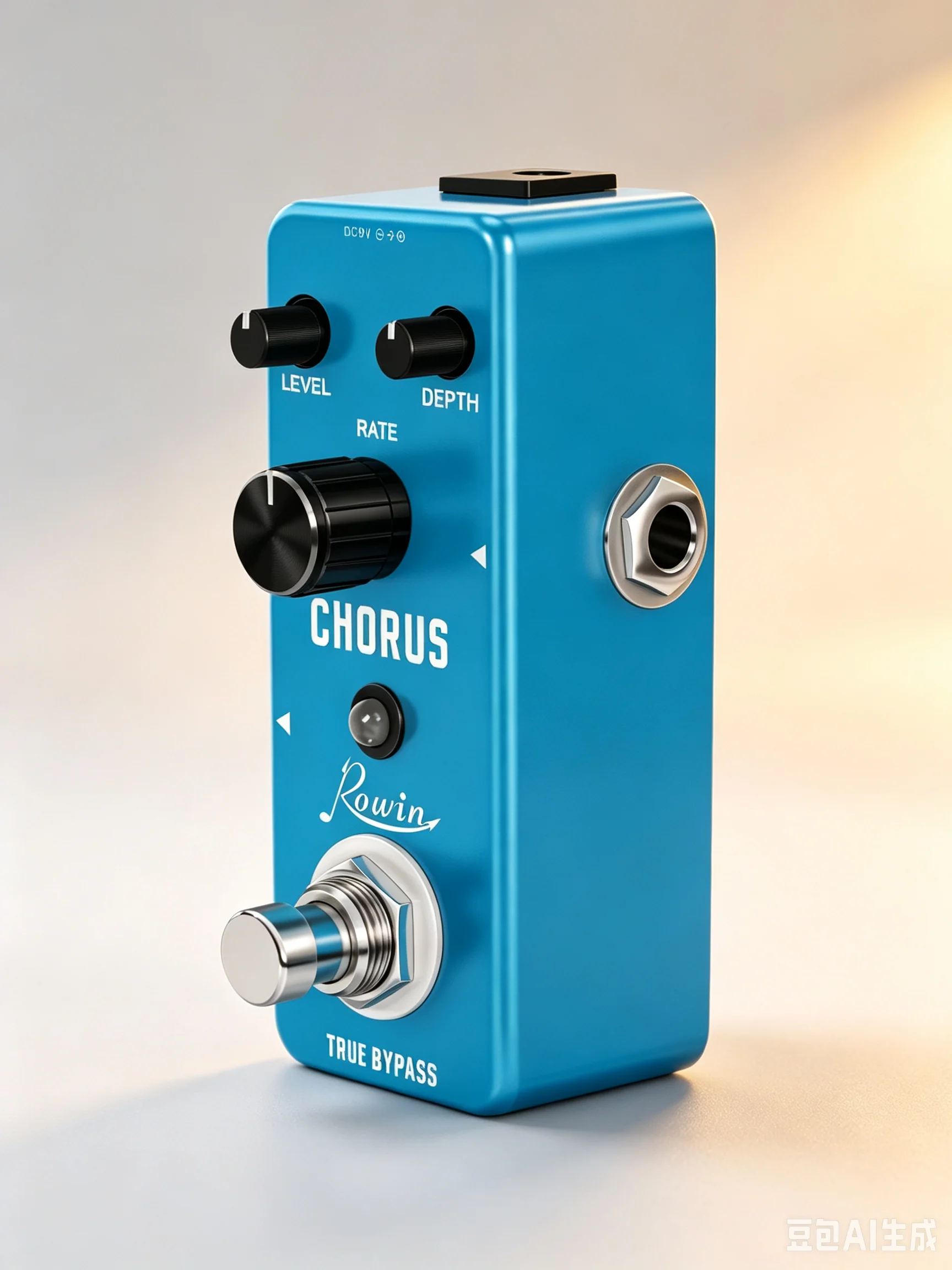 ROWIN LEF-304 Guitar Analog Chorus Pedal Ensemble King Level Depth Knob High Warm Clear Chorus Sound With BBD Chip True Bypass view 2
