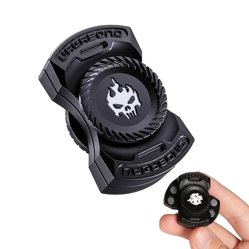 EDC Mini Open Armor Metall-Fidget-Spinner zur Stresslinderung und Angstabbau, Open-Air-Top für Erwachsene, Fidget-Slider-Geschenk