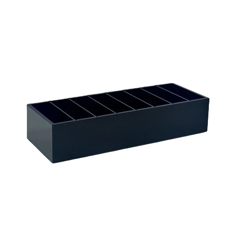 

Acrylic powder, air cushion storage box, black glossy texture, simple nail polish, lipstick, eyeshadow, blush.