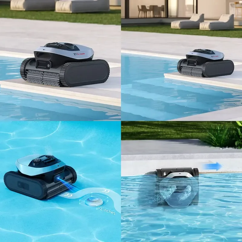 Z1 Pro intelligent pool vacuum cleaner, wireless automatic pool , suitable for underground villa pool floor
