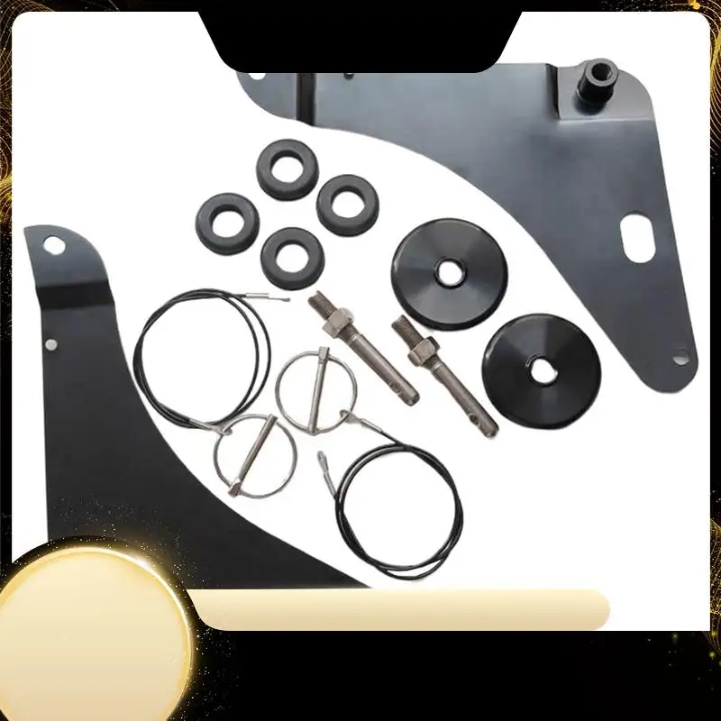 

1 Set 82214260AC Hood Pin Pins Kit Car Hood Pin Anti Rust Vehicle Hood Pin For 2008-2022 Dodge Challenger-A74F