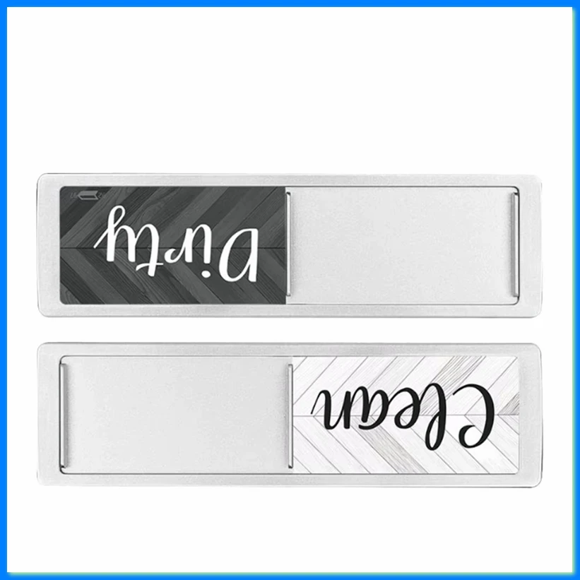 Refrigerator Guide Sign Double-Sided Magnetic Refrigerator Sticker Dishwasher Magnet for Dishwasher Indicator Fridge B-A75P
