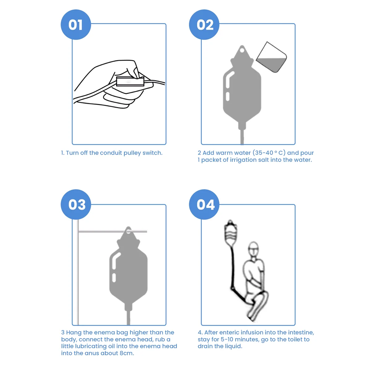 

AAAL 2000 мл промывочный аппарат для женской гигиены, наборы мешков для клизмы для очищения силиконового шланга, очиститель для здоровья, животных, вагины, клизма