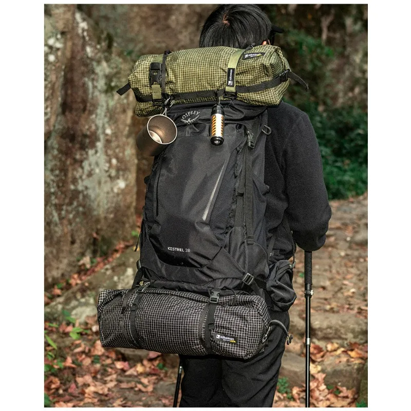 Hikeman outdoor mountaineering accessories bag sundries bag Daima multi-function waterproof expansion backpack top compartment