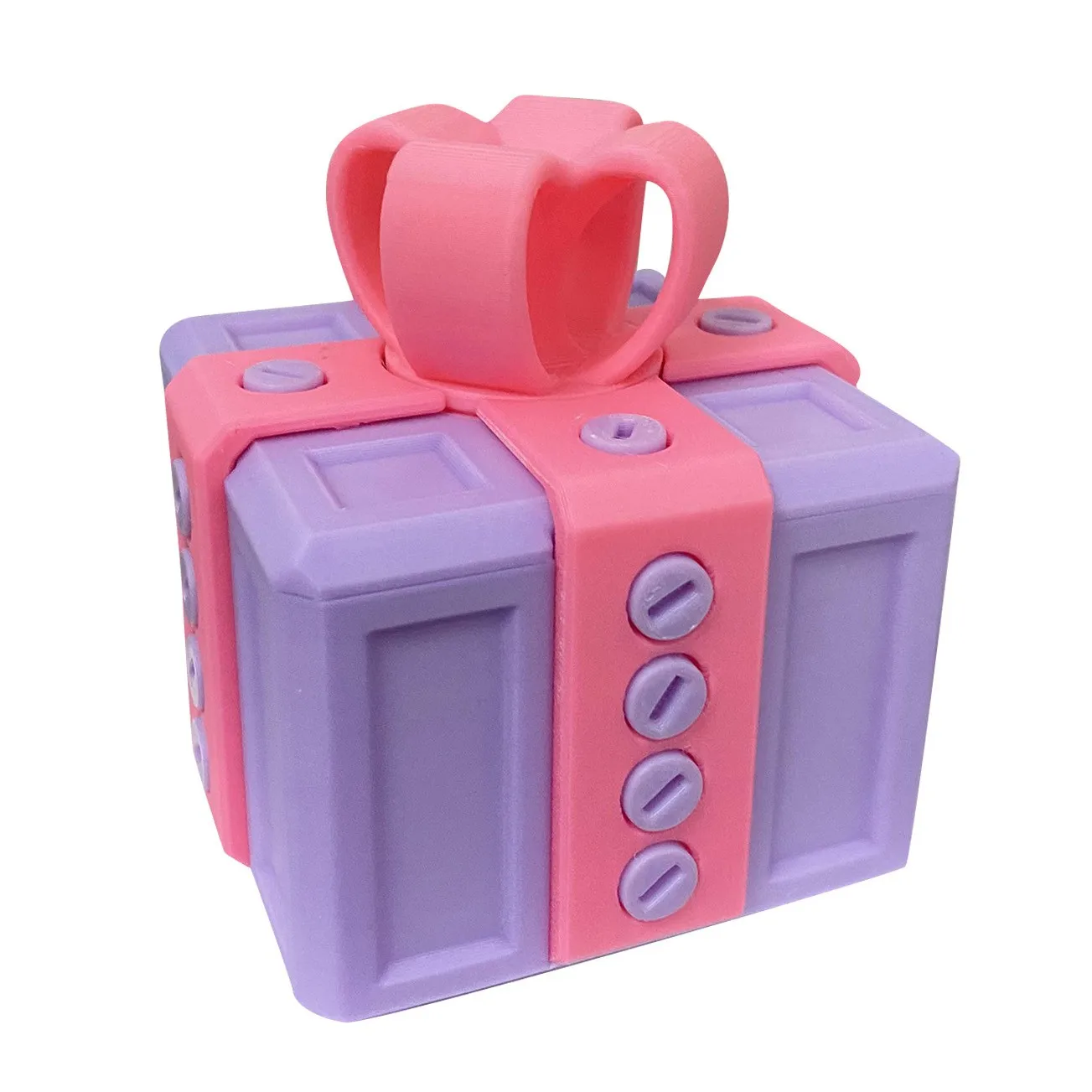 Annoying Gift Box With Screws Large Annoying Gift Boxes Prank Screw Box Really Annoying Gift Box 3d Printed Gift Box Hilarious