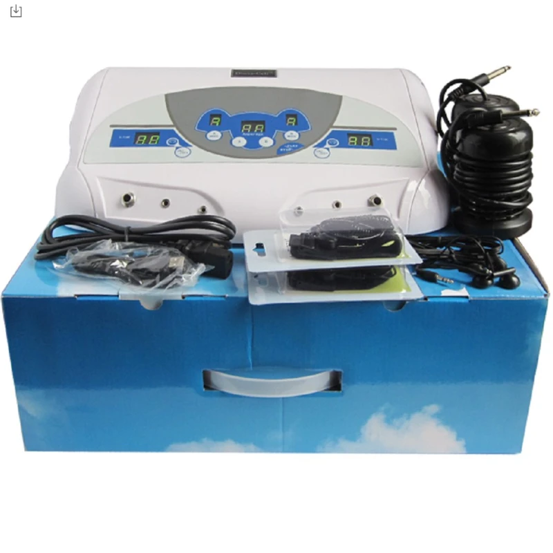 Dual Ionic Detox Machine Foot Bath Spa Cleanse System with music