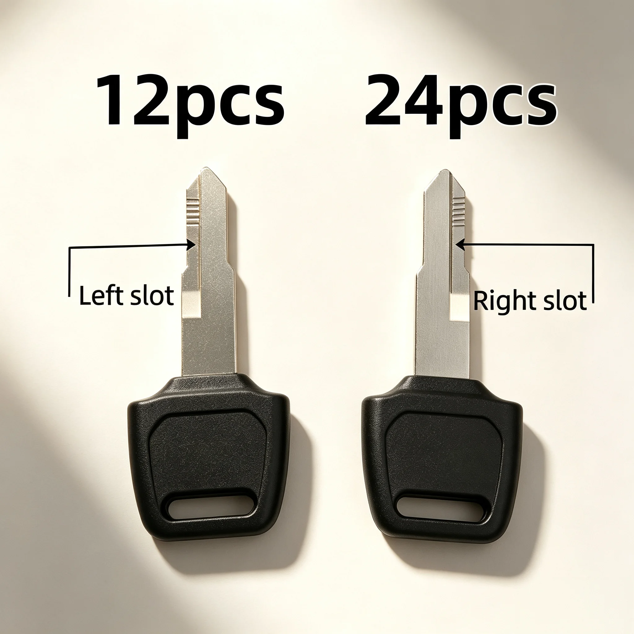 12pc 24pc for HONDA DIO 56 57 Z4 125 SCR100 WH110 SCR WH 100 110 scooter 50CC ZoomerBlank Key Motorcycle Replace Uncut key