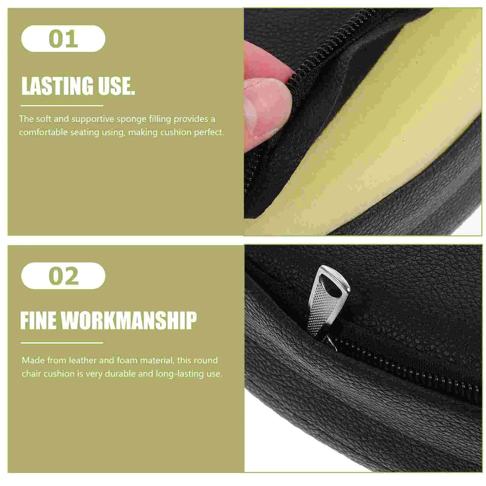 Rodada Rattan Cadeira Almofada para Mesa, Sala Assentos Pad, Multi-Purpose Jardim Almofadas