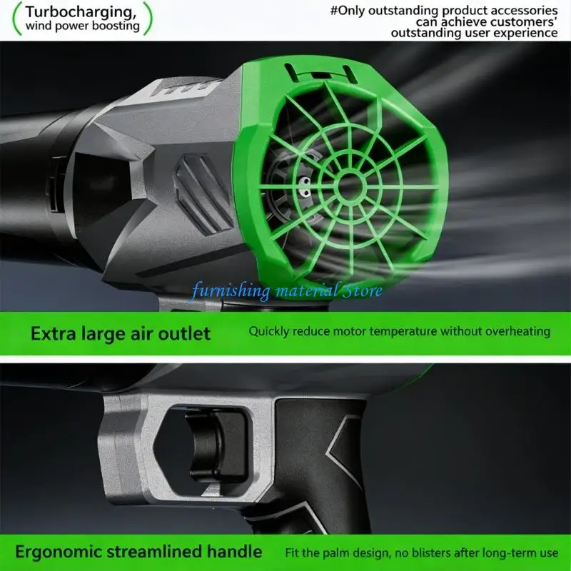 Y5GD Changeable Speed 3Ah Rechargeable Blower Perfect For Home Industrial vehicle maintenance