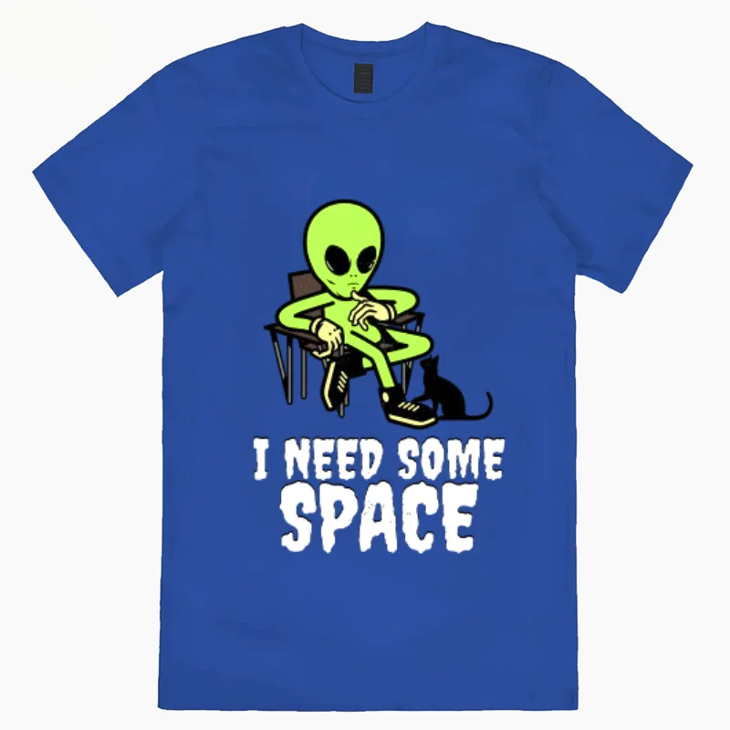 Women's Washed Black T-Shirt Summer New Y2K Oversized 2024 Cartoon Print Loose Top Funny Street Design Short Sleeve Men