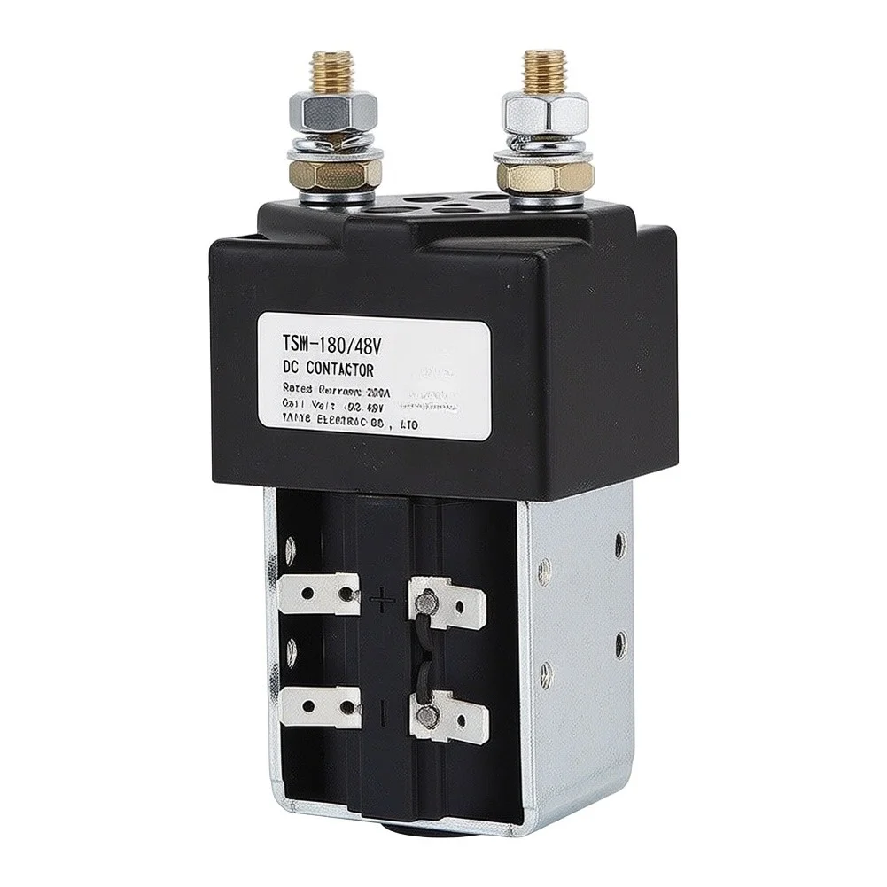 TSW 180 DC Contactor 200A 60VDC Copper Coil Low Consumption for Silent Operation in Enclosed Spaces TSW 180 DC