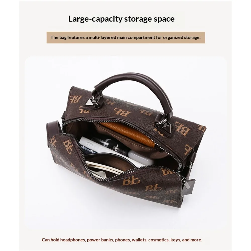 Women Pillow Handbag Soft Touch Large Capacity Lightweight Crossbody Bag Versatile Daily Commute Travel Shopping Use