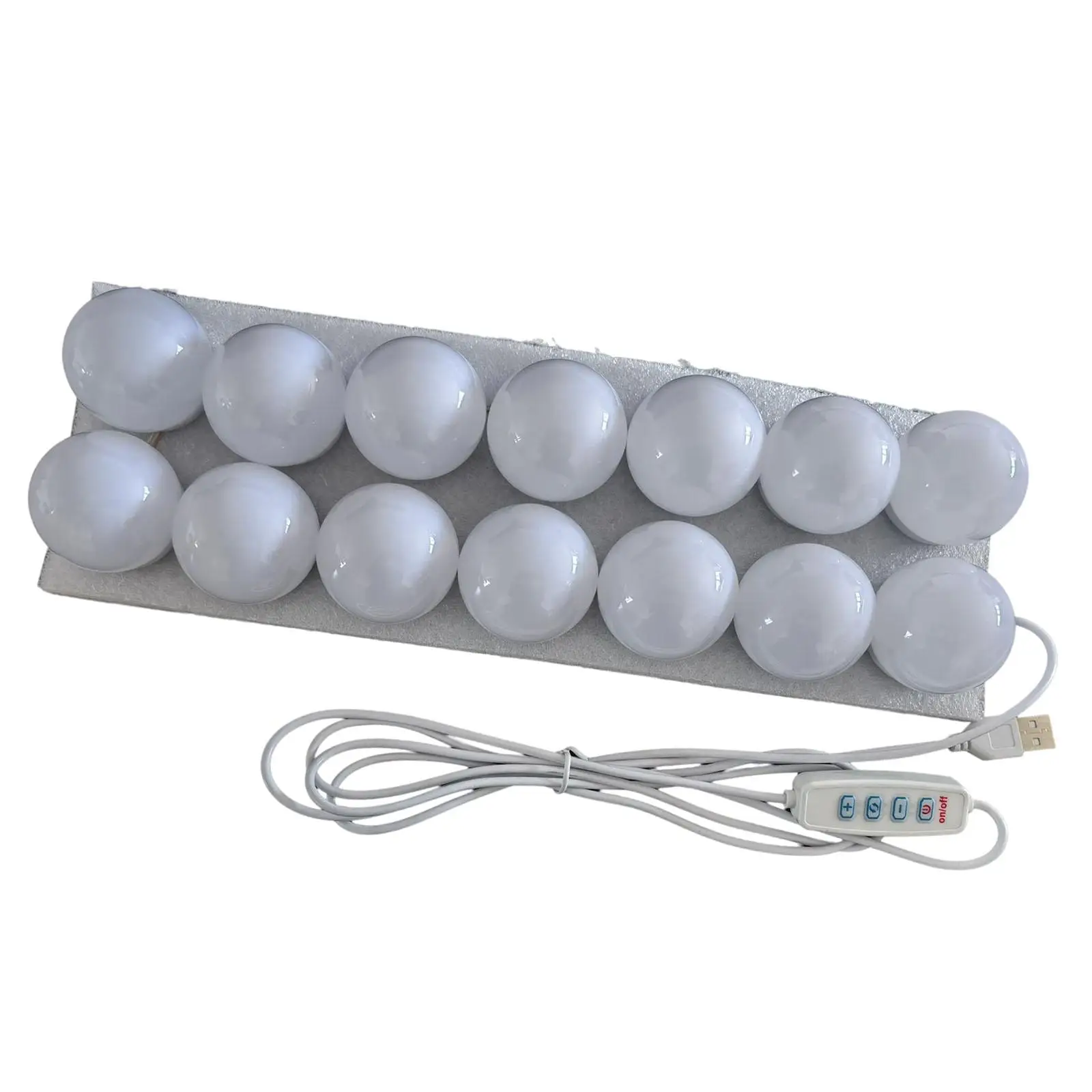 Imagem -02 - Led Dimmable Maquiagem Espelho Lâmpadas Vanity Stick Quarto Tabletop Lights